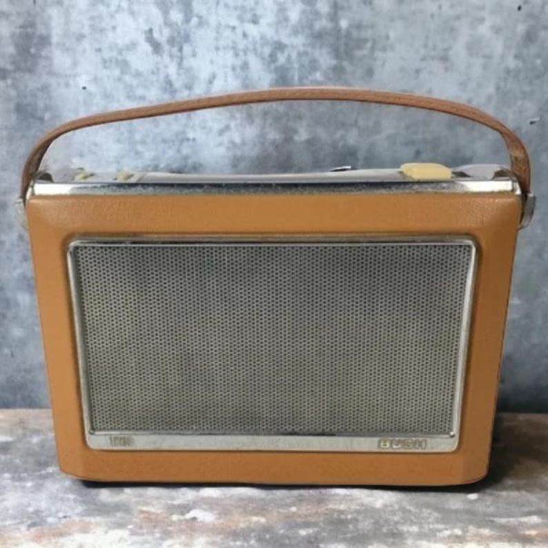 il_794xN.3954437463_k7el Vintage Bush Radio Converted to Bluetooth Speaker
