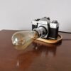 Vintage Praktica Camera Lamp