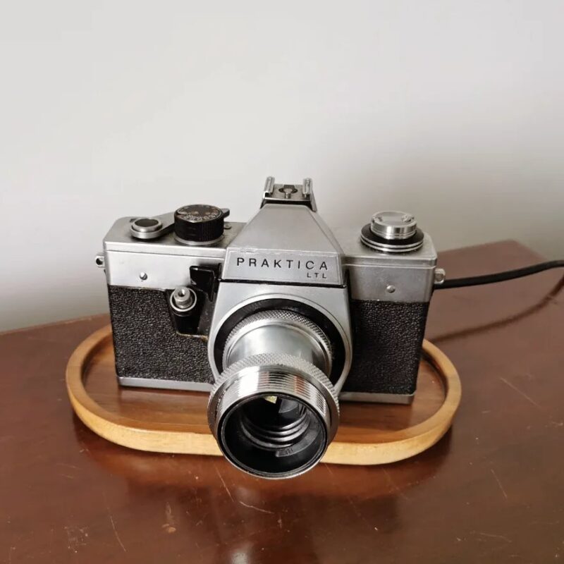 18875.jpg Vintage Praktica Camera Lamp