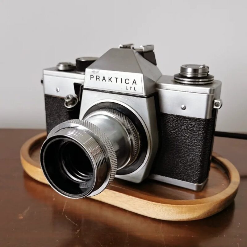 18877.jpg Vintage Praktica Camera Lamp