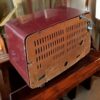 Vintage 1950s Philips Maroon Bakelite Radio – Now a Bluetooth Speaker