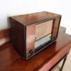 1950s Telefunken Timber Valve Radio Repurposed as Bluetooth Speaker with LED Lighting