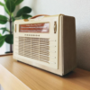 1950s Philips Radio Repurposed as a Bluetooth Speaker