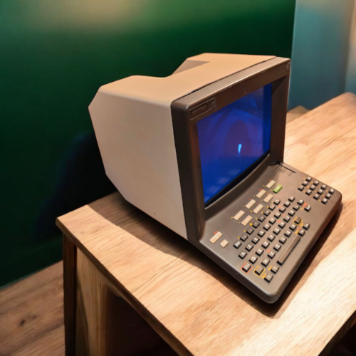 1980s Vintage Minitel Computer Repurposed as a Media Player