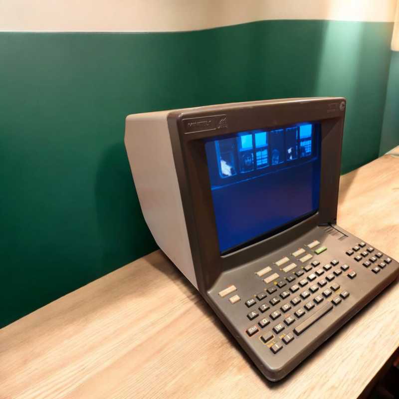 2025/11/1000061796.png 1980s Vintage Minitel Computer Repurposed as a Media Player