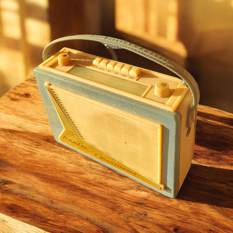1960s Reela Radio Repurposed as Bluetooth Speaker