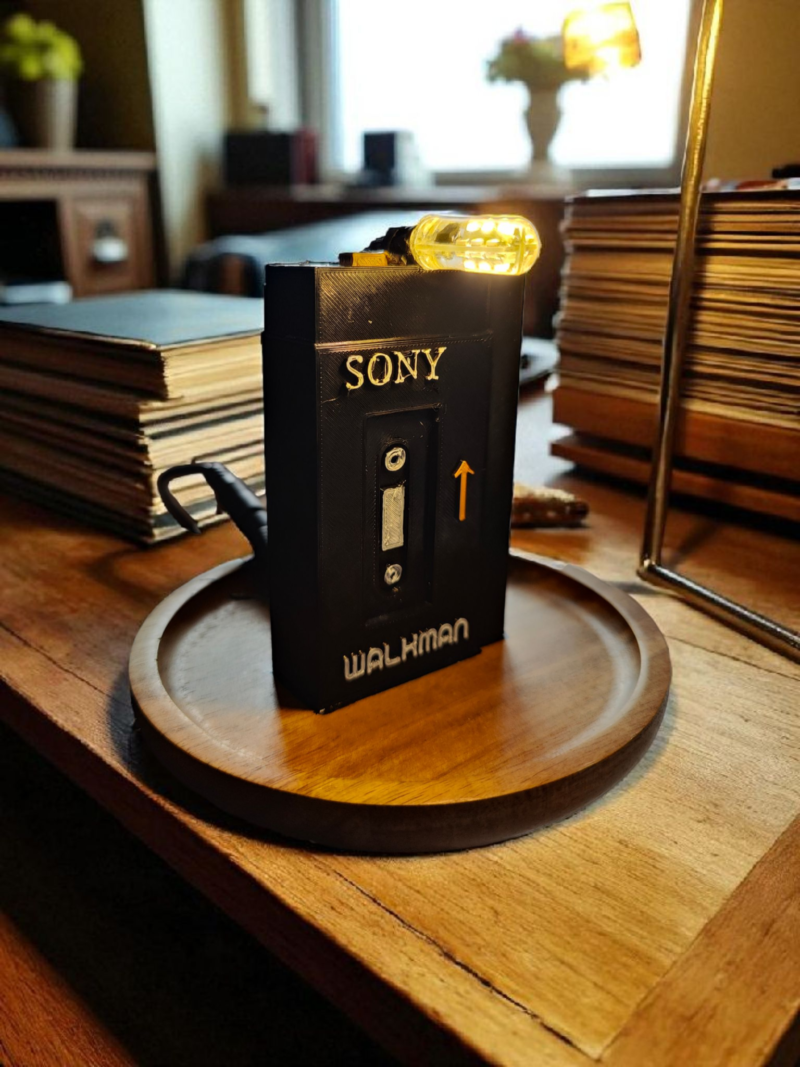 3D Printed Sony Walkman Lamp