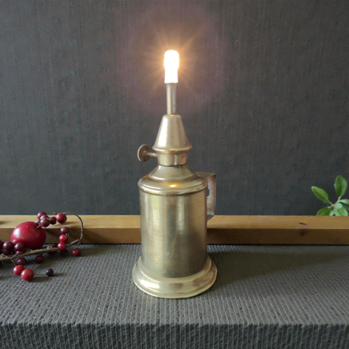 1930s Vintage French Pigeon Lamp - Upcycled as 12V Lamp