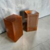 1970s Teak Speakers Retrofitted with Bluetooth and Aux