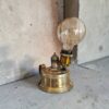 Vintage Brass Oil Lamp Upcycled