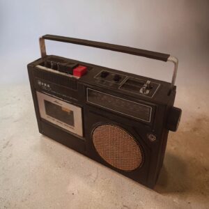 1980s Hira Tape Recorder Repurposed as Bluetooth Speaker