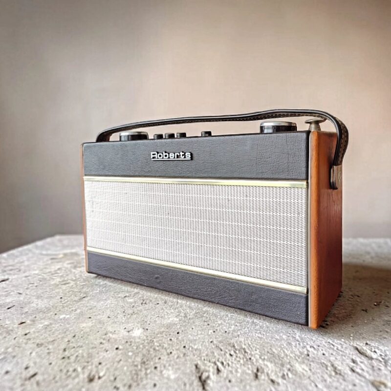 1960s Roberts Radio Repurposed as Bluetooth Speaker
