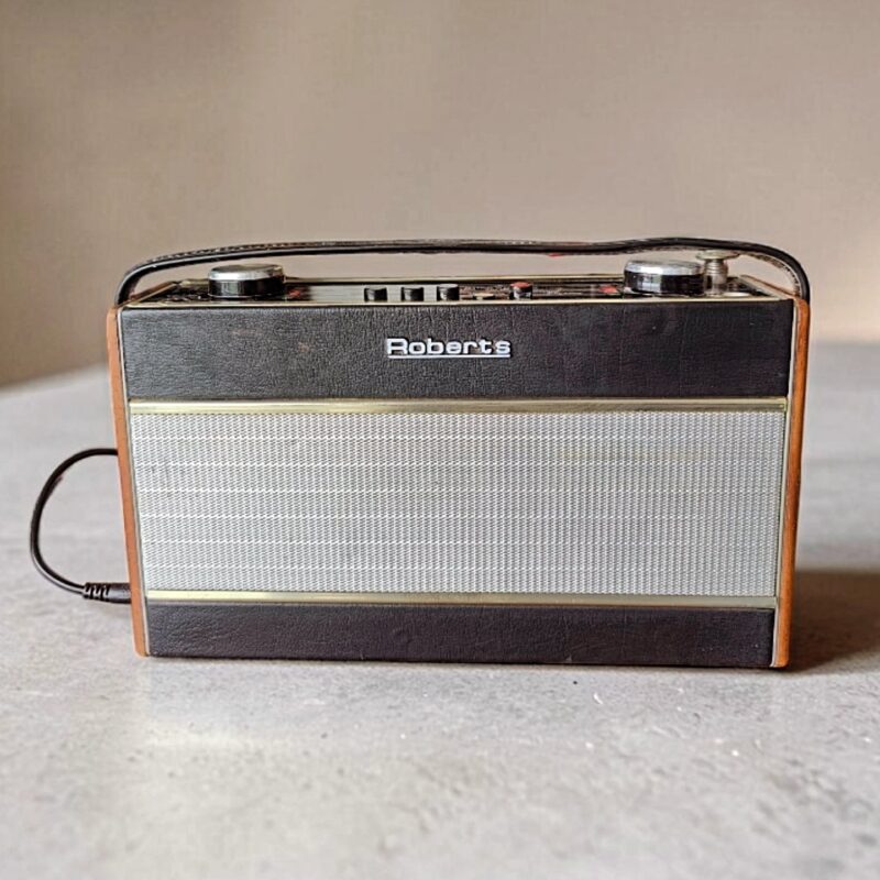 1960s Roberts Radio Repurposed as Bluetooth Speaker